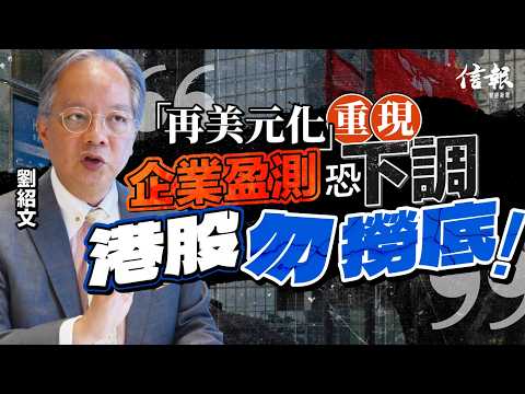 滙豐劉紹文: AI產業係真≠AI股票無泡沫｜信報專訪｜港股｜恒指｜市盈率｜再美元化｜美元資產｜企業業績｜盈利預測｜內地經濟｜亞洲股市｜AI【論盡熱話系列】