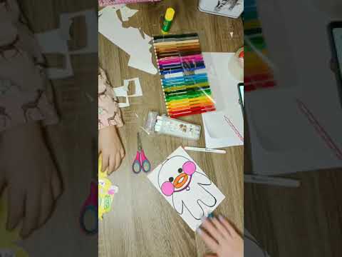 Лалафанфан уточка из бумаги #lalafanfan Зимняя одежда