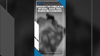 Kesal Tak Dibelikan HP, Anak di Sidoarjo TEGA BUNUH Ibu Kandung, Ini Rekaman Videonya