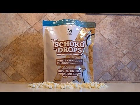 #Taste-Test- More Nutrition Light Schoko Drops 🥥 White Chocolate Coconut 🥥