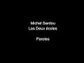Michel Sardou-Les deux écoles-paroles