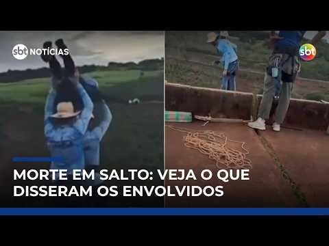 Falha no rope jump: depoimentos revelam ausência de corda em salto que matou jovem | #SBTNotícias