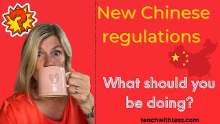 New Chinese regulations - What should you be doing?