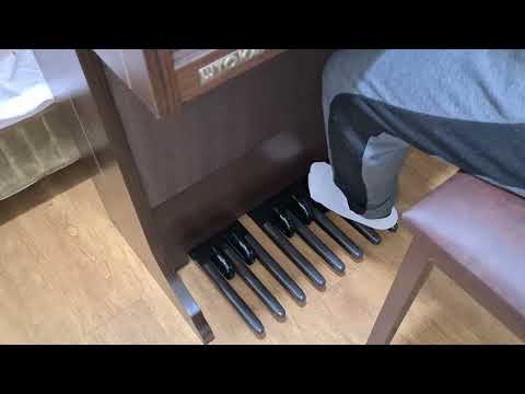 Hinário 5 - Pedaleira - Hino 382 - Creio nas fiéis promessas do meu Deus - Órgão Tokai MD-10 EVO