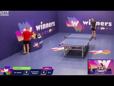 WINners League 09.08.21 Tur Anton - Kuzmenko Dmytro  18:00