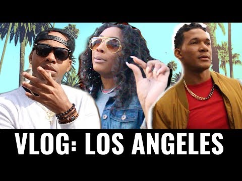 VLOG: LOS ANGELES W/ SLUGZ, RICO & NIA (FUNNY MUST WATCH)