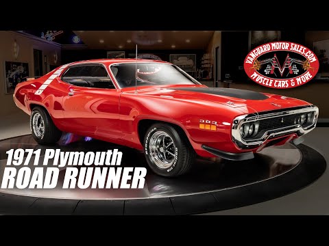 1971 Plymouth Road Runner For Sale Vanguard Motor Sales #1811