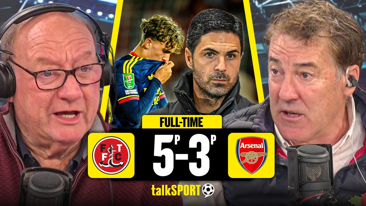 "GREAT FOR FOOTBALL!" Dean Saunders EXPLAINS what Mikel Arteta got WRONG in Fleetwood Cup EXIT!