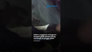 Viral WANITA di Serang NANGIS HISTERIS seusai Dibegal, Motor Raib hingga Korban Ngaku Dilempar