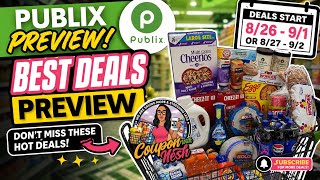 Publix Deals Preview | 8/26–9/1 or 8/27 to 9/2🔥 Best Publix Coupon Deals + Ibotta Savings!
