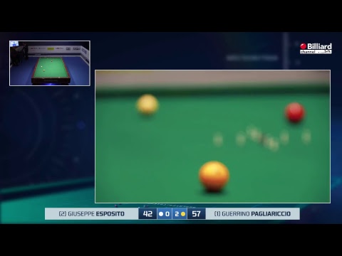 Esposito Giuseppe VS Pagliariccio Guerrino - 20° Campionato Italiano Lusciano