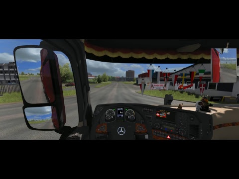 Promilowe granie 🎮 ✅ETS2 - DLC Krone Nowy Man Euro 6 1.34 Trasy firmowe