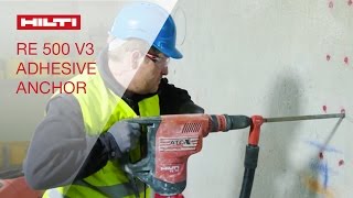 REVIEW of Hilti&#39;s HIT-RE 500 V3 adhesive anchor - versatility