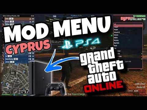 MOD MENU SU PS4! GTA 5 ONLINE - CYPRUS 1.53 + DOWNLOAD ITA