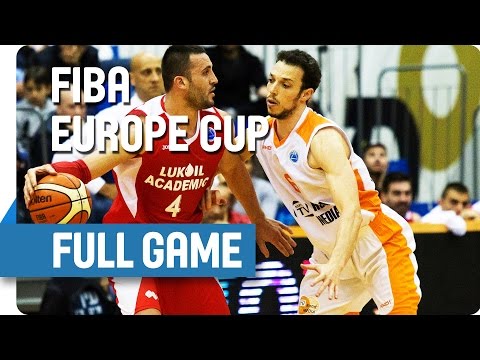 Maccabi (ISR) v Lukoil Academic (BUL) - Full Game - Group H - FIBA Europe Cup