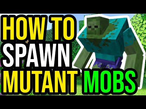 NEW Method Spawning Mutant Mobs No Mods!