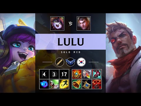 Lulu Mid vs Jayce - KR Diamond Patch 25.S1.1