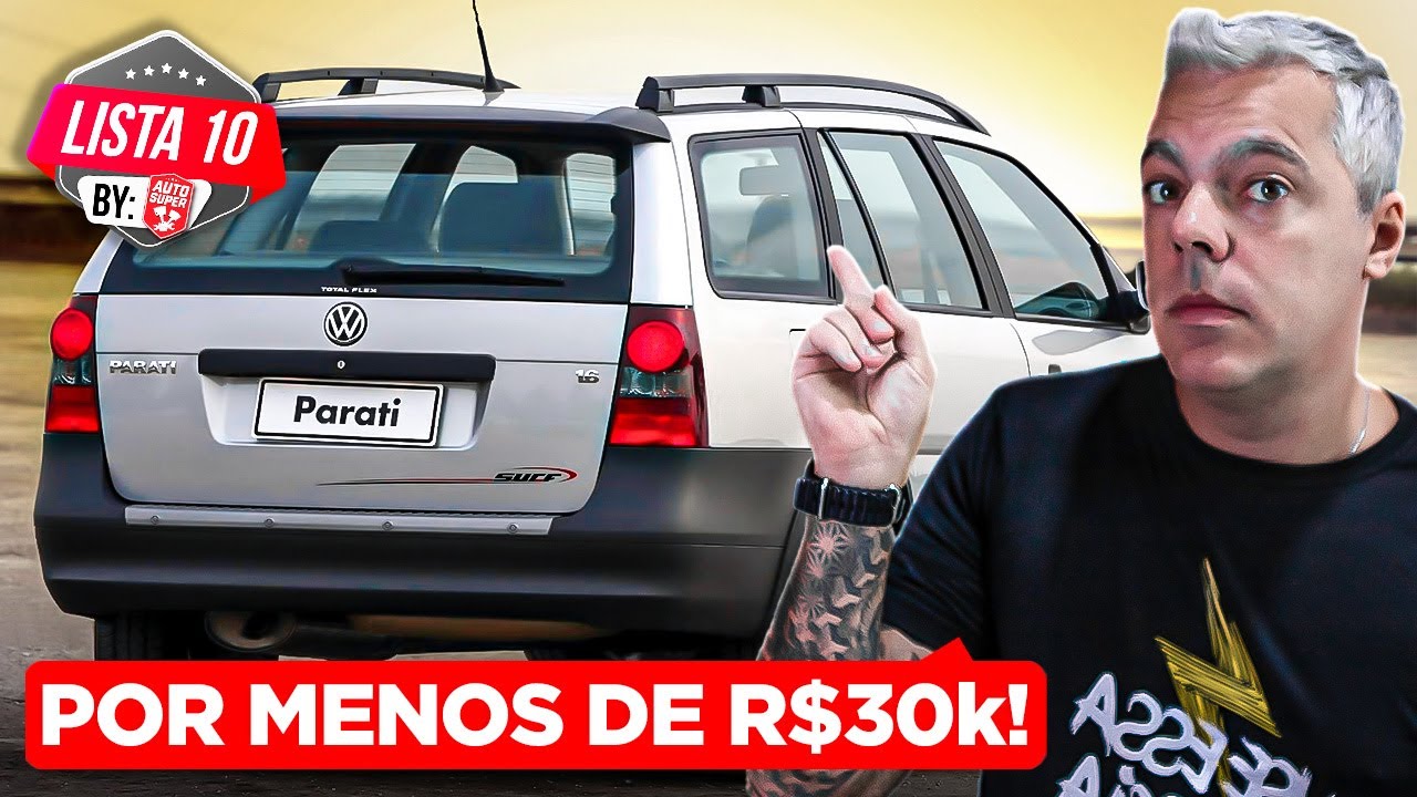 10 CARROS REALMENTE BONS ATÉ R$30.000 PRA VOCÊ COMPRAR AGORA!?Oportunidade única? Será que são bons?