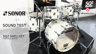 Video thumbnail for Sonor SQ2 Drums in Papyrus White by Drumladen