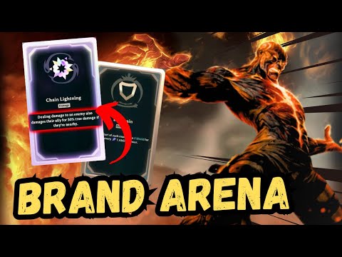 DOMINATE Brand Chain Lightning x Big Brain ARENA 2v2v2v2 [ League of Legends ]
