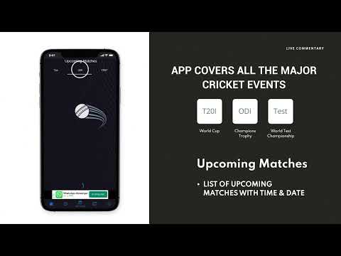 Cricgenix: Live cricket TV video thumbnail