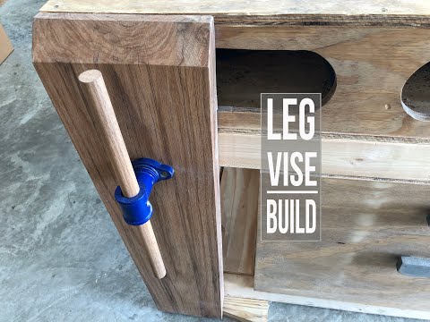 Workbench Leg Vise - How To DIY