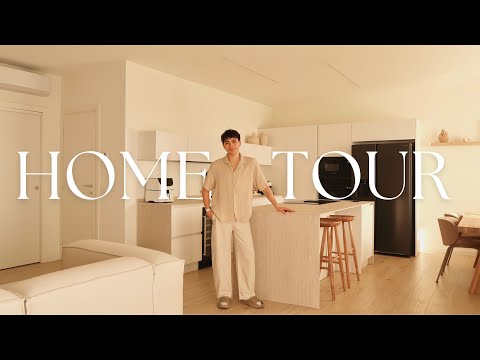 home tour of my minimal and aesthetic home