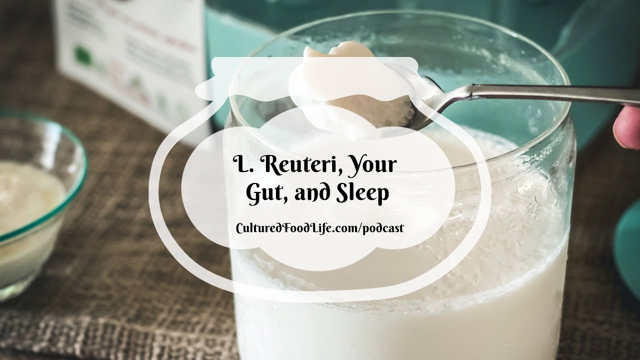 Podcast Episode 220: L. Reuteri, Your Gut, & Sleep
