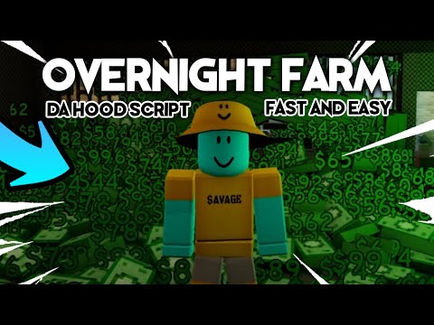 [NEW #1] Roblox Da Hood Script Hack GUI - Money Farm,...