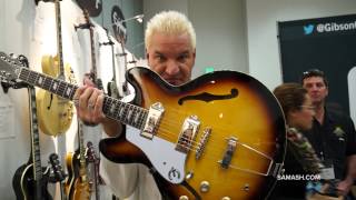 Video thumbnail for Inside NAMM 2014 | Epiphone Casino Lefty Guitar by Sam Ash Direct