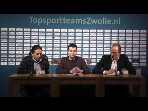 Persconferentie Landstede Volleybal - Prins/VCV