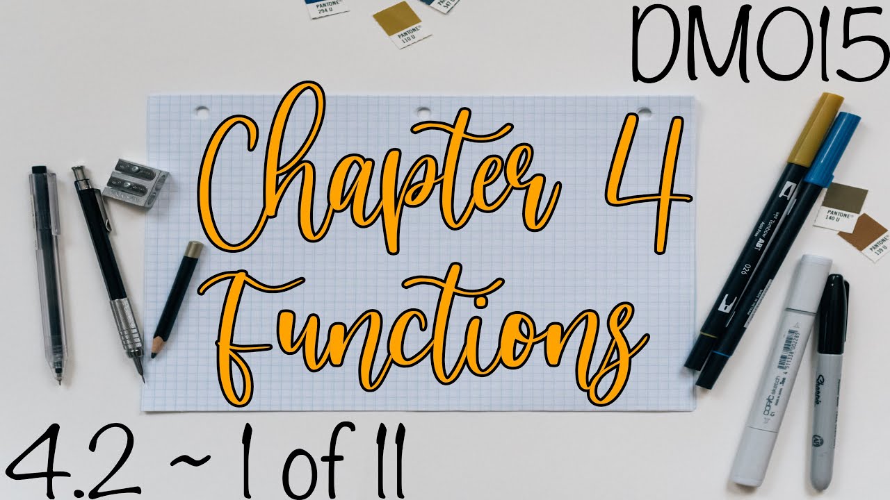 Chapter 4 Functions | 4.2 Types of functions 1/11