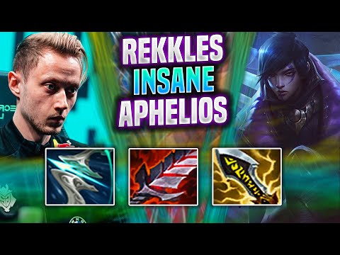 REKKLES IS INSANE WITH APHELIOS! - KC Rekkles Plays Aphelios ADC vs Jinx! | Season 2022