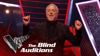 Tom Jones Performs 'It's Not Unusual': Blind Auditions | The Voice UK 2018