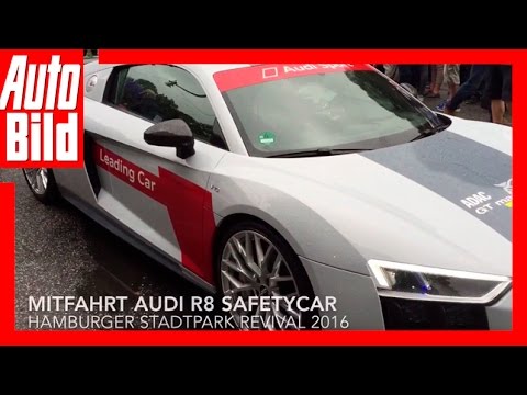 AUTO BILD Quick Shot: Mitfahrt Audi R8 V10 plus Safetycar