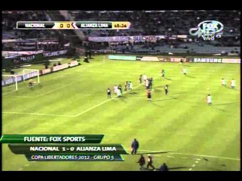 Nacional 1 vs 0 Alianza Lima - Copa Libertadores 2012