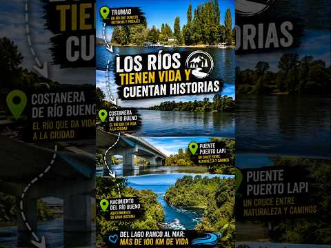 Los ríos tienen vida y cuentan historias #riobueno #lagoranco #trumao #regiondelosrios #chile