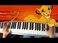 The Lion King I Just Can T Wait To Be King Piano Solo
