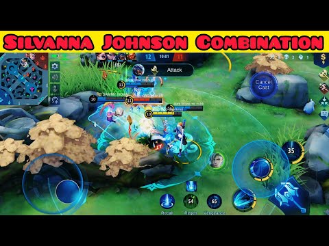 Silvanna and Johnson best combo 2021 | Top1 Global Silvanna Gameplay by Boo Daynimo - Mobile legends