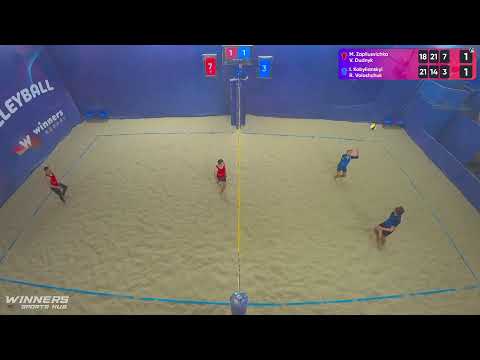 23:55 M. Zapliusvichka/V. Dudnyk - I. Kobylianskyi/R. Voloshchuk 05.01.2023|Winners Beach Volleyball