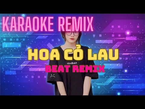 KARAOKE REMIX - HOA CỎ LAU - BEAT REMIX HOT TIKTOK 2023