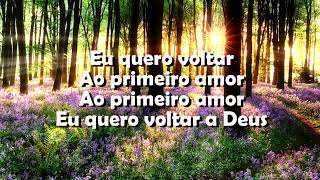PRIMEIRO AMOR Aline Barros Playback Legendado
