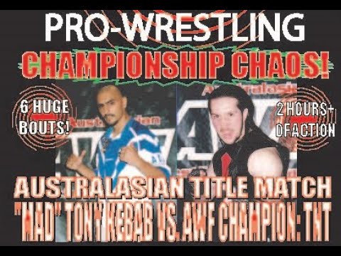 FULL EVENT: AWF at The Palestinian Club - 28/9/02 - TNT Vs Kebab - Australian Wrestling Federation
