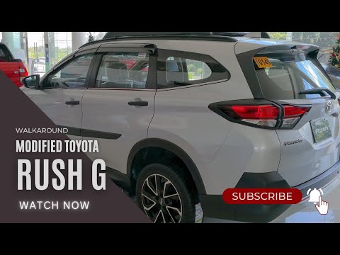 MODIFIED TOYOTA RUSH® 1.5 G AT | FEATURES AND SPECIFICATIONS