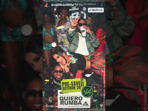 Quiero Rumba - OCTUBRE 28 #dimeloflow #anitta #chimbala #shorts