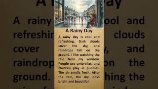 A Rainy Day #shorts #english #learnenglish #fyp