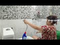 Bathroom Ko Clean Kiya 🫣 Desi Bhabhi Cleaning Vlog