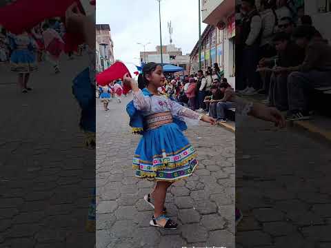 Desfile folklórico Pillaro Tungurahua Ecuador #danza #cultura #parati