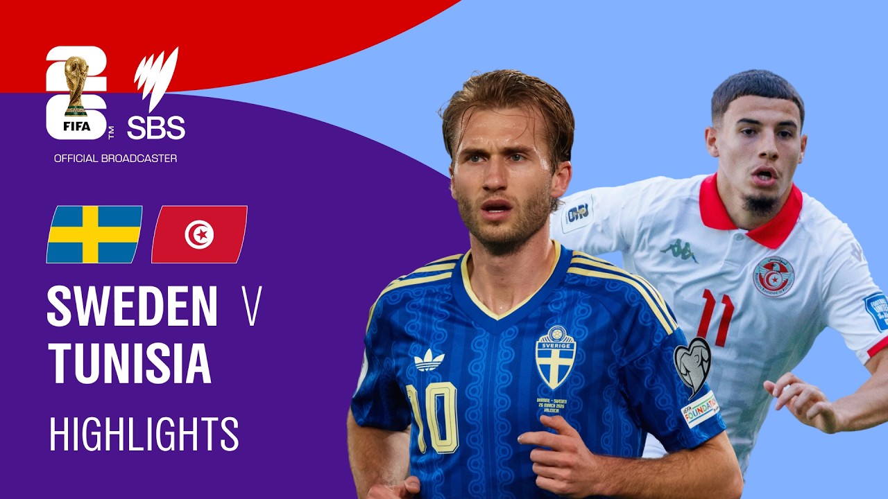 Sweden v Tunisia: FIFA World Cup 2026: Highlights Group F