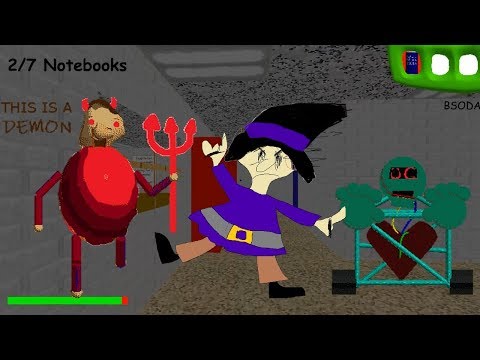 Baldi's Halloween Party - Baldi's Basics Mod